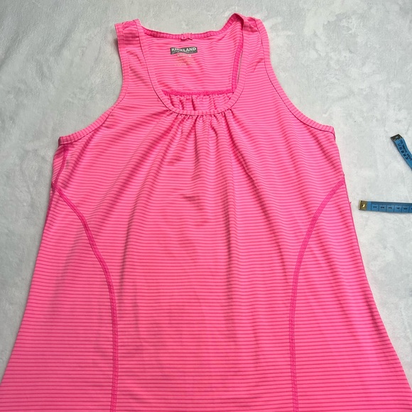 Kirkland Signature Bright Pink Striped Top - Picture 1 of 4
